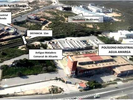 Parcela industrial en venta en Alicante