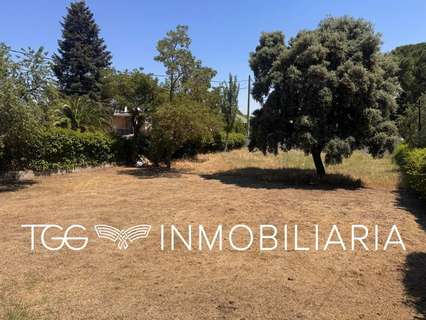 Parcela urbana en venta en Pozuelo de Alarcón