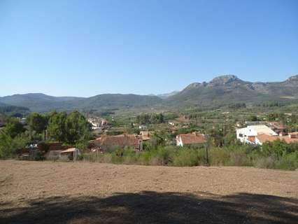 Parcela urbana en venta en Alcalalí