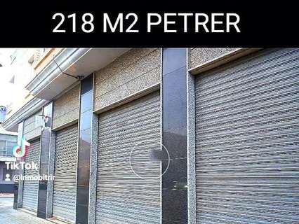 Local comercial en venta en Petrer