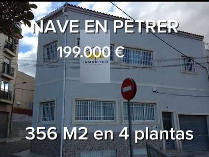 Nave industrial en venta en Petrer