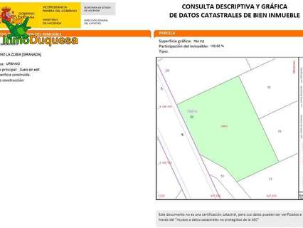 Parcela urbana en venta en La Zubia