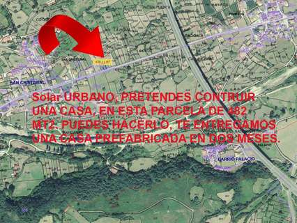 Parcela rústica en venta en Arenas de Iguña rebajada