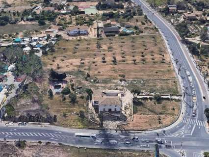 Parcela rústica en venta en Benidorm