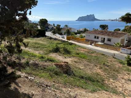 Parcela urbanizable en venta en Benissa zona Playa Cala Baladrar