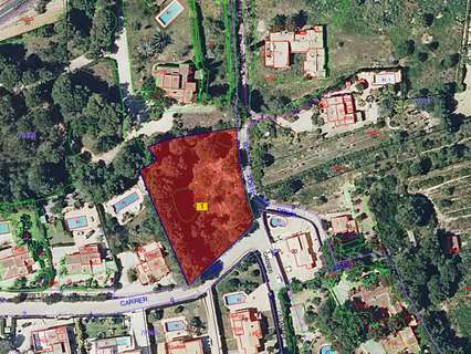 Parcela urbanizable en venta en Jávea/Xàbia