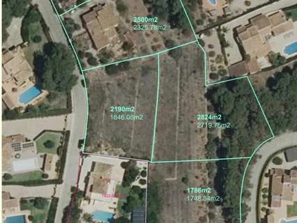 Parcela urbanizable en venta en Jávea/Xàbia
