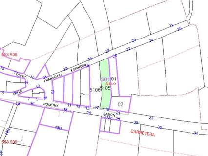Parcela urbana en venta en Torresmenudas