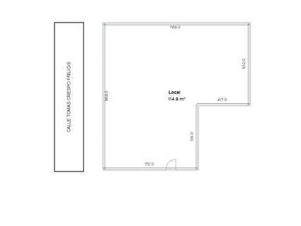 Local comercial en alquiler en Oviedo