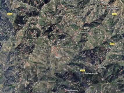 Parcela rústica en venta en Cómpeta rebajada