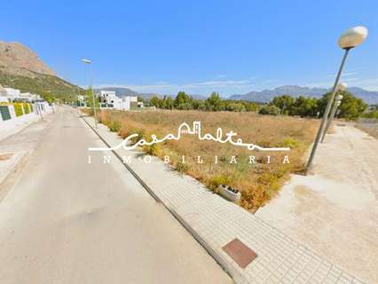 Parcela urbana en venta en Polop