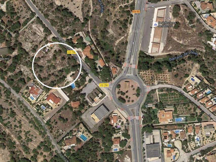 Parcela rústica en venta en Benidorm